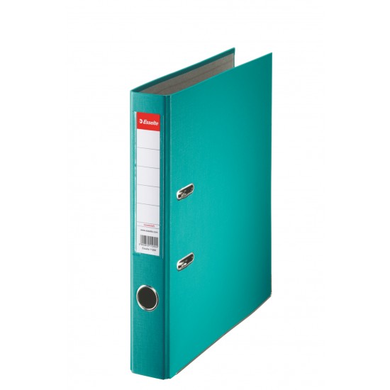 BIBLIORAFT PLASTIFIAT 5CM TURQUOISE ECONOMY ESSELTE