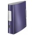 BIBLIORAFT PLASTIFIAT 7.5CM 180GRADE ALBASTRU-VIOLET STYLE LEITZ