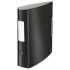 BIBLIORAFT PLASTIFIAT 7.5CM 180GRADE NEGRU SATIN ACTIVE STYLE LE