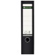 BIBLIORAFT PLASTIFIAT 8CM 180GRADE NEGRU LEITZ