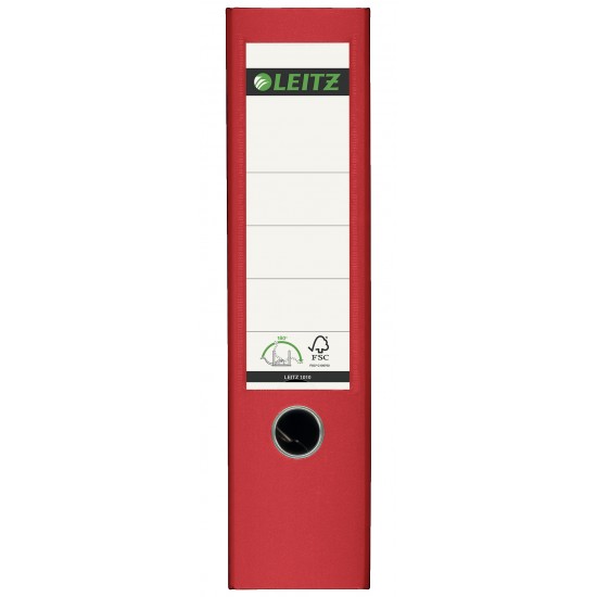 BIBLIORAFT PLASTIFIAT 8CM 180GRADE ROSU LEITZ BIBLIORAFT PLASTIFIAT 8CM 180GRADE ROSU LEITZ