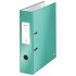 BIBLIORAFT PLASTIFIAT 8CM TURCOAZ METALIZAT WOW LEITZ