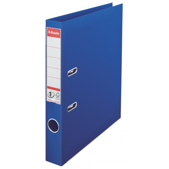 BIBLIORAFT PLASTIFIAT INT-EXT 5CM ALBASTRU NR1 POWER ESSELTE