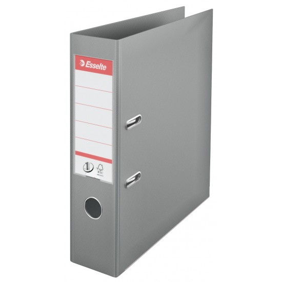 BIBLIORAFT PLASTIFIAT INT-EXT 7.5CM GRI NR1 POWER ESSELTE