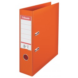 BIBLIORAFT PLASTIFIAT INT-EXT 7.5CM PORTOCALIU NR1 POWER ESSELTE