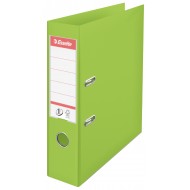 BIBLIORAFT PLASTIFIAT INT-EXT 7.5CM VERDE VIVIDA NR1 ESSELTE