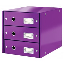 CABINET 3 SERTARE MOV CLICK&STORE LEITZ