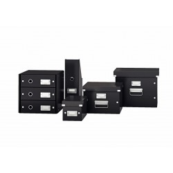 CABINET 3 SERTARE NEGRU CLICK&STORE LEITZ