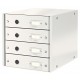 CABINET 4 SERTARE ALB CLICK&STORE LEITZ