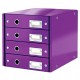 CABINET 4 SERTARE MOV CLICK&STORE LEITZ