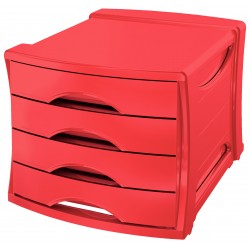 CABINET 4 SERTARE ROSU EUROPOST VIVIDA ESSELTE