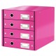 CABINET 4 SERTARE ROZ CLICK&STORE LEITZ CABINET 4 SERTARE ROZ CLICK&STORE LEITZ