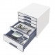 CABINET 5 SERTARE ALB/GRI WOW LEITZ CABINET 5 SERTARE ALB/GRI WOW LEITZ