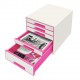 CABINET 5 SERTARE ALB/ROZ WOW LEITZ CABINET 5 SERTARE ALB/ROZ WOW LEITZ