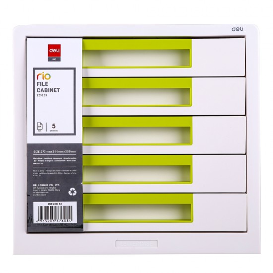 CABINET 5 SERTARE ALB/VERNIL DELI CABINET 5 SERTARE ALB/VERNIL DELI