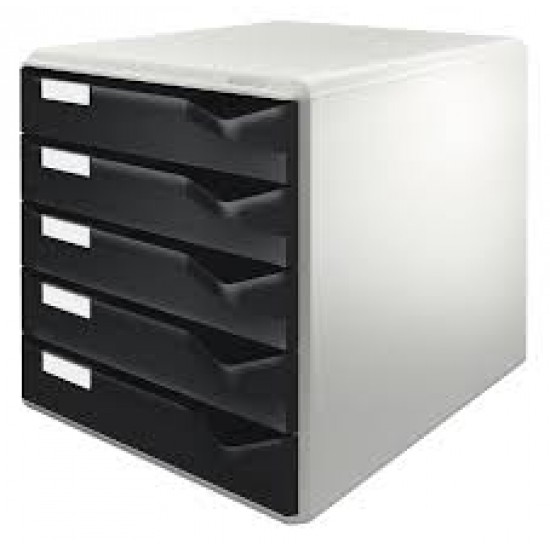 CABINET 5 SERTARE NEGRU STANDARD LEITZ CABINET 5 SERTARE NEGRU STANDARD LEITZ