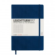 CAIET A5 ARITMETICA COPERTA RIGIDA ALBASTRU NAVY LEUCHTTURM