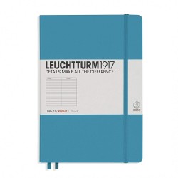 CAIET A5 ARITMETICA COPERTA RIGIDA ALBASTRU NORDIC LEUCHTTURM