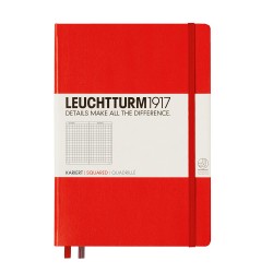 CAIET A5 ARITMETICA COPERTA RIGIDA ROSU LEUCHTTURM
