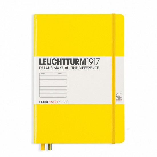 CAIET A5 DICTANDO COPERTA RIGIDA GALBEN LEUCHTTURM CAIET A5 DICTANDO COPERTA RIGIDA GALBEN LEUCHTTURM