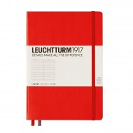 CAIET A5 DICTANDO COPERTA RIGIDA ROSU LEUCHTTURM