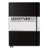 CAIET A5 PUNCTAT COPERTA RIGIDA NEGRU LEUCHTTURM