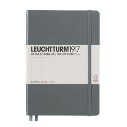 CAIET A5 VELIN COPERTA RIGIDA ANTRACIT LEUCHTTURM