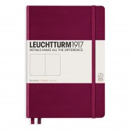CAIET A5 VELIN COPERTA RIGIDA BORDEAUX LEUCHTTURM