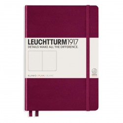 CAIET A5 VELIN COPERTA RIGIDA BORDEAUX LEUCHTTURM