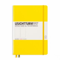 CAIET A5 VELIN COPERTA RIGIDA GALBEN LEUCHTTURM