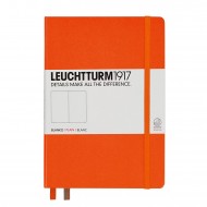 CAIET A5 VELIN COPERTA RIGIDA PORTOCALIU LEUCHTTURM