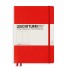 CAIET A5 VELIN COPERTA RIGIDA ROSU LEUCHTTURM