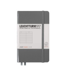 CAIET A6 DICTANDO COPERTA RIGIDA ANTRACIT LEUCHTTURM