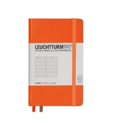 CAIET A6 DICTANDO COPERTA RIGIDA PORTOCALIU LEUCHTTURM