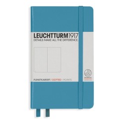 CAIET A6 PUNCTAT COPERTA RIGIDA ALBASTRU NORDIC LEUCHTTURM