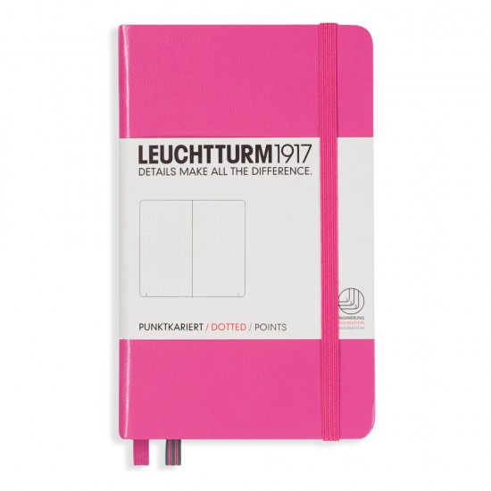 CAIET A6 PUNCTAT COPERTA RIGIDA ROZ LEUCHTTURM CAIET A6 PUNCTAT COPERTA RIGIDA ROZ LEUCHTTURM