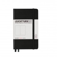 CAIET A6 VELIN COPERTA RIGIDA NEGRU LEUCHTTURM
