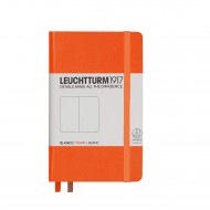 CAIET A6 VELIN COPERTA RIGIDA PORTOCALIU LEUCHTTURM
