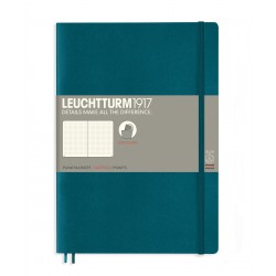 CAIET B5 PUNCTAT COPERTA FLEXIBILA VERDE PACIFIC LEUCHTTURM