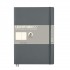 CAIET B5 VELIN COPERTA FLEXIBILA ANTRACIT LEUCHTTURM