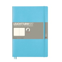 CAIET B5 VELIN COPERTA FLEXIBILA BLEU LEUCHTTURM
