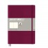 CAIET B5 VELIN COPERTA FLEXIBILA BORDEAUX LEUCHTTURM