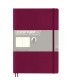 CAIET B5 VELIN COPERTA FLEXIBILA BORDEAUX LEUCHTTURM CAIET B5 VELIN COPERTA FLEXIBILA BORDEAUX LEUCHTTURM