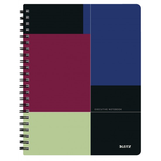 CAIET BIROU A4 DICTANDO NEGRU-VIOLET EXECUTIVE GET ORGANIZED LEITZ CAIET BIROU A4 DICTANDO NEGRU-VIOLET EXECUTIVE GET ORGANIZED LEITZ