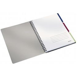 CAIET BIROU A4 DICTANDO NEGRU-VIOLET EXECUTIVE GET ORGANIZED LEITZ