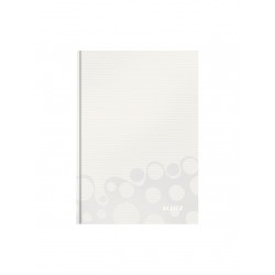 CAIET BIROU A5 ARITMETICA ALB COPERTA CARTON WOW LEITZ