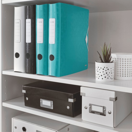 BIBLIORAFT PLASTIFIAT 6.5CM 180GRADE TURCOAZ ACTIVE WOW LEITZ