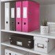 BIBLIORAFT PLASTIFIAT 8CM ROZ METALIZAT WOW LEITZ BIBLIORAFT PLASTIFIAT 8CM ROZ METALIZAT WOW LEITZ
