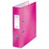 BIBLIORAFT PLASTIFIAT 8CM ROZ METALIZAT WOW LEITZ