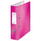 BIBLIORAFT PLASTIFIAT 8CM ROZ METALIZAT WOW LEITZ BIBLIORAFT PLASTIFIAT 8CM ROZ METALIZAT WOW LEITZ
